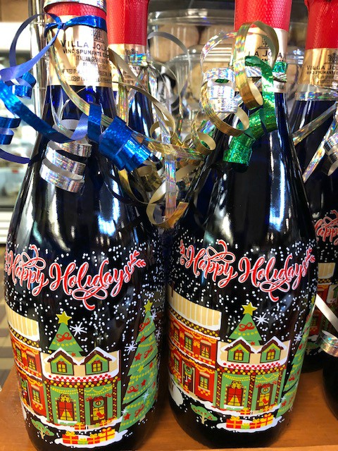 Be sure to get your holiday prosecco at Giolitti Deli!