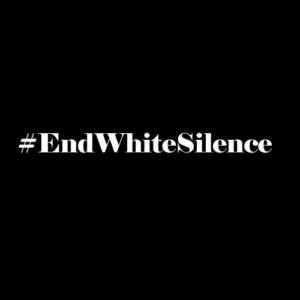 hashtag end white silence